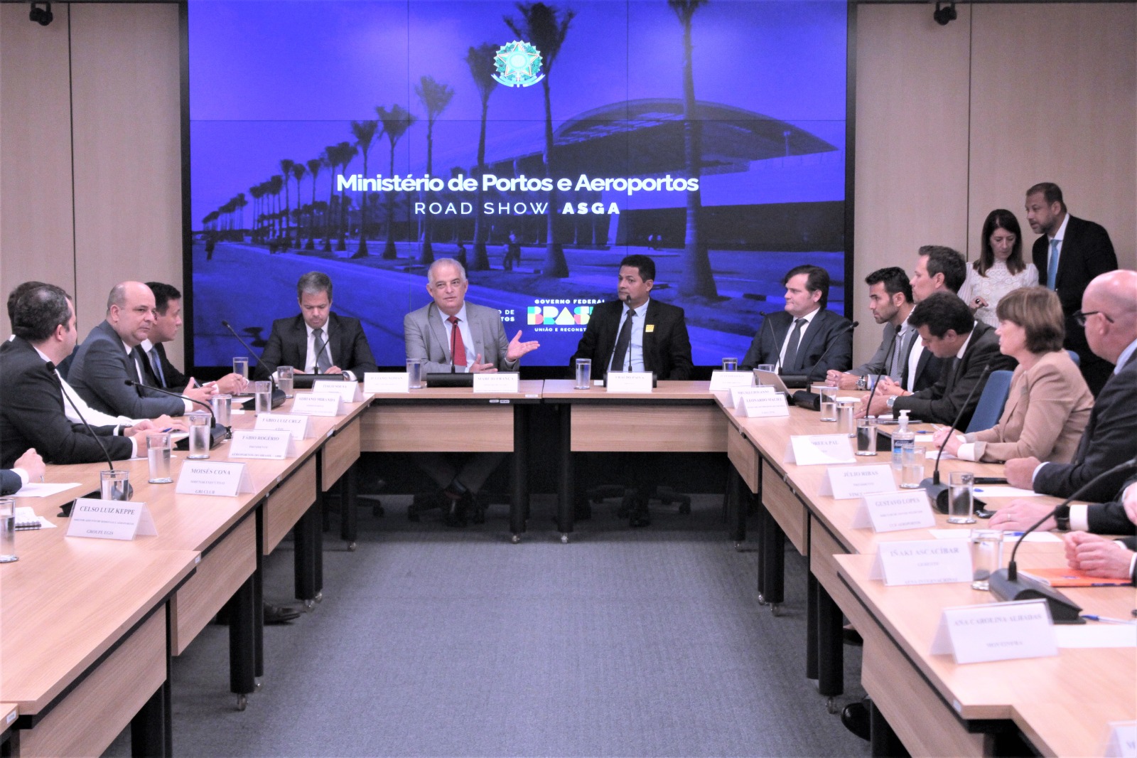 Ministro Márcio França participou de roadshow com investidores de aviação