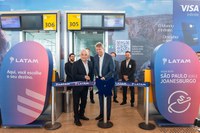Ministro Márcio França inaugura rota aérea São Paulo-Joanesburgo (África do Sul)