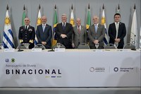 Ministro Márcio França participa de evento para binacionalização de aeroporto uruguaio