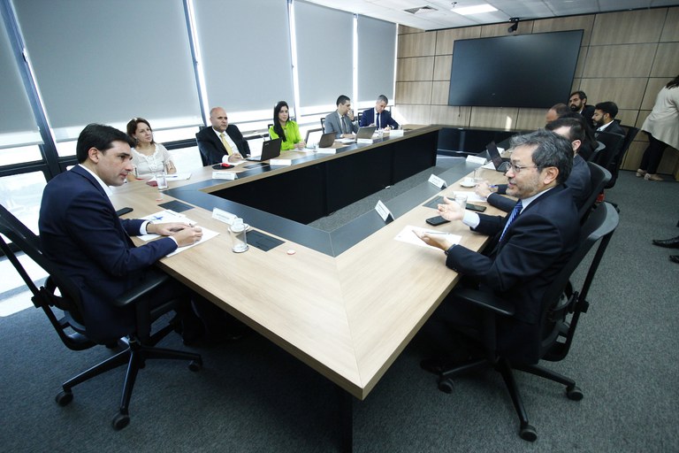 Ministro Silvio Costa Filho inicia debate sobre direcionamento de recursos dos fundos setoriais da pasta. Foto Sérgio FrancêsMPor.JPG