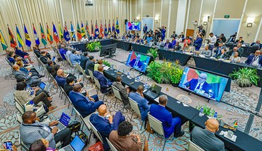 Presidente Lula durante participação em sessão especial com Chefes de Governo da Comunidade do Caribe