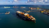 Setor portuário registra crescimento de 10% no primeiro bimestre
