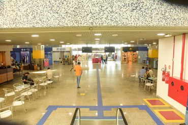 Saguão do aeroporto