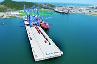 Com 128,7 milhões de toneladas de cargas movimentadas, portos públicos tiveram movimentação recorde no 3º trimestre