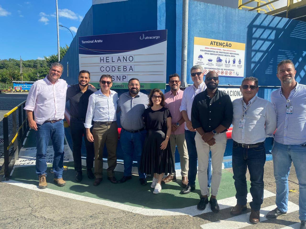 Agenda técnica ocorreu entre 24 e 27 de março, nos portos de Santos e Bahia - Foto: Divulgação Agenda técnica ocorreu entre 24 e 27 de março, nos portos de Santos e Bahia