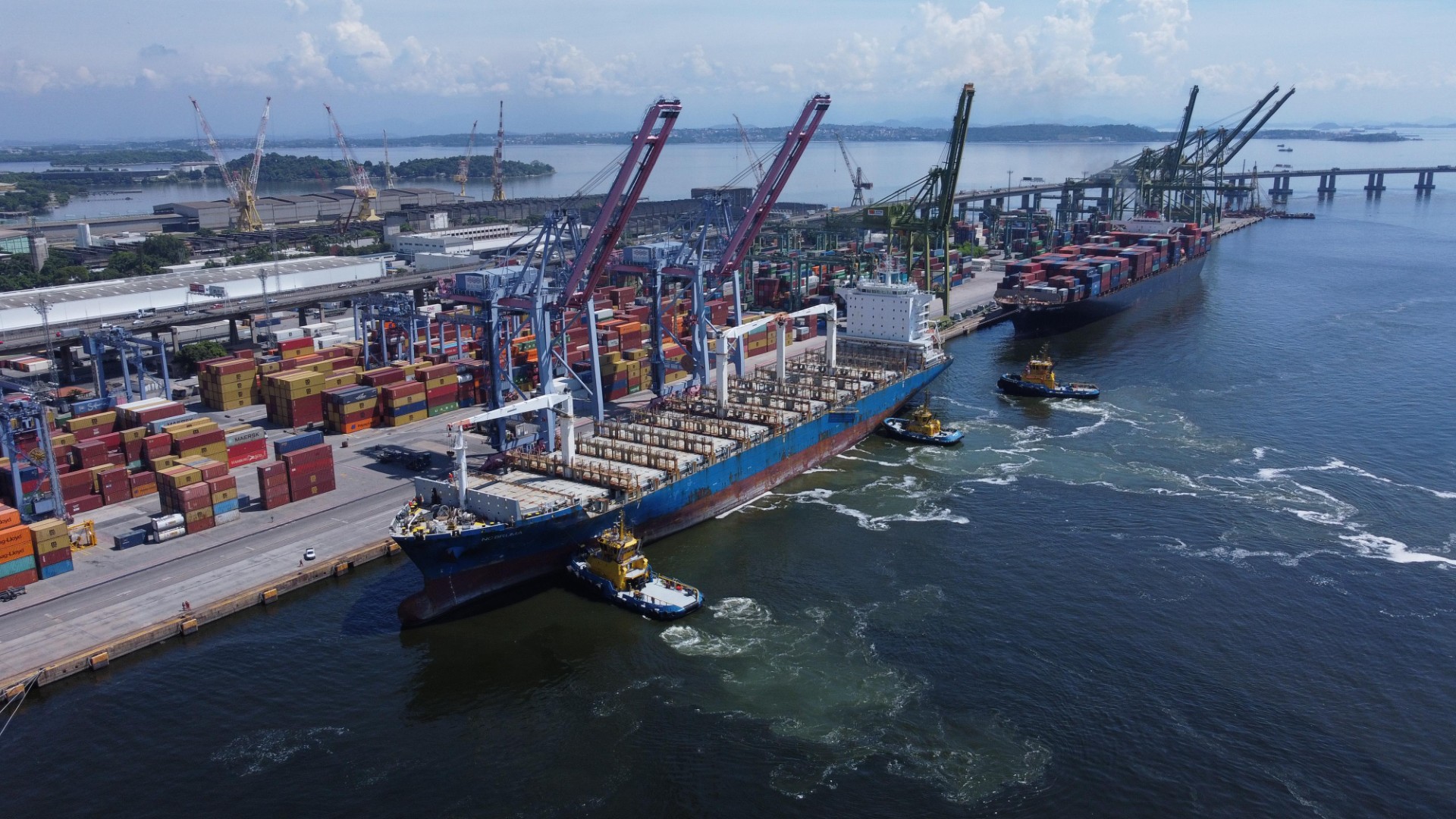 Porto do Rio de Janeiro realiza dragagem e amplia sua capacidade operacional