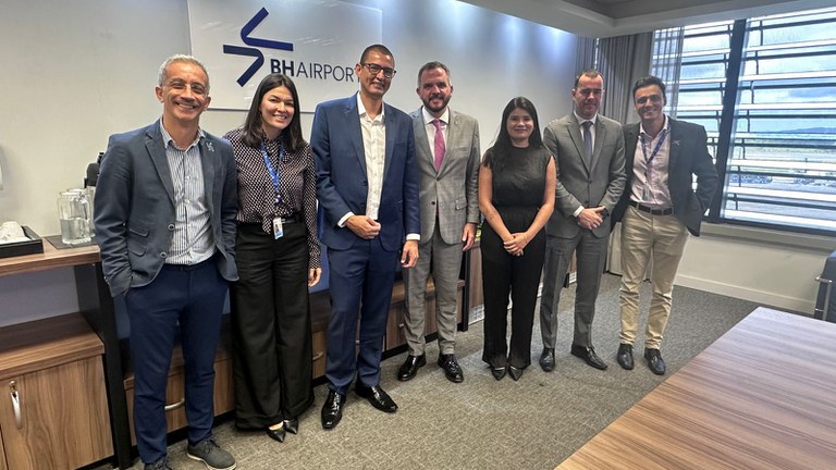 Visita técnica ao Aeroporto de Confins