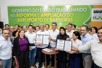 Aeroporto de Barreiras receberá R$ 66 milhões para ampliação e modernização