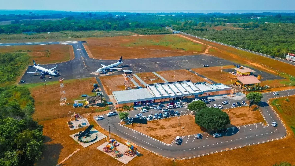 Mais de 20 mil pessoas devem passar pelo Aeroporto de Parintins durante o 58º Festival Folclórico - Foto: Prefeitura de Parintins
