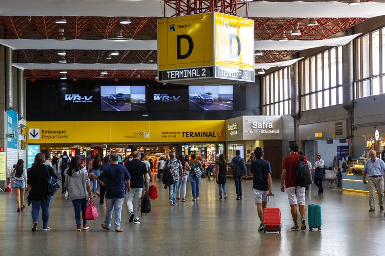De janeiro a junho deste ano, o mercado internacional foi responsável por transportar 13,8 milhões de turistas, alta de 15,3% frente aos dados apurados em 2024.