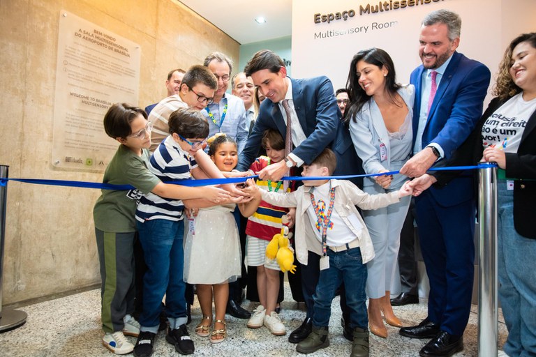 Aeroporto de Brasília ganha sala multissensorial para acolher passageiros neurodivergentes
