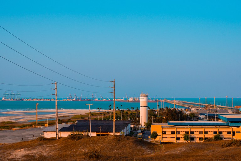 Pecém é destaque na movimentação de cargas, sustentabilidade e projetos de produção de energia limpa - Foto: Vosmar Rosa
