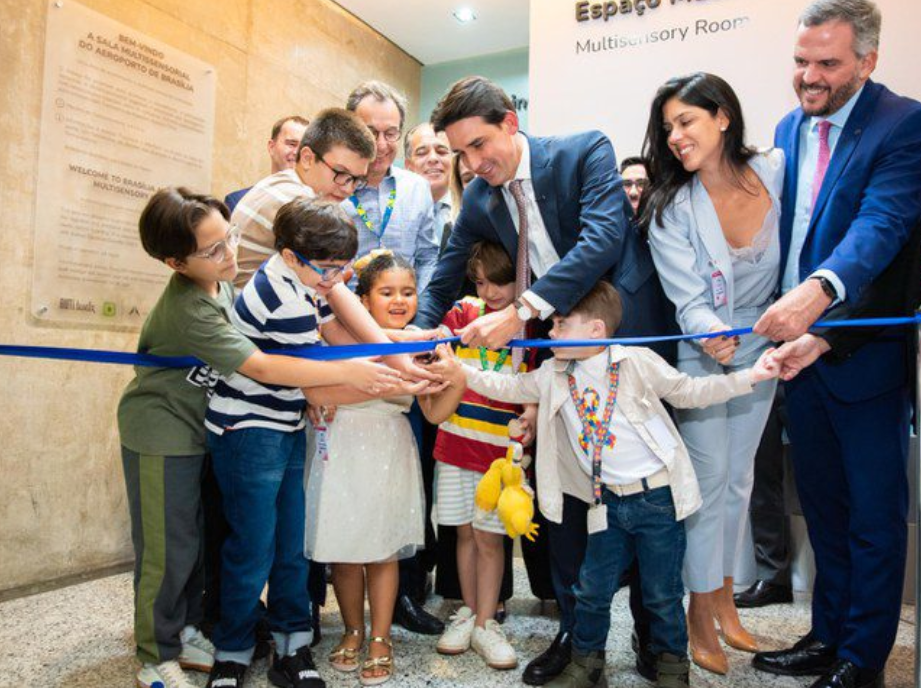 Inauguração da Sala Multissensorial do Aeroporto Internacional de Brasília (DF)
