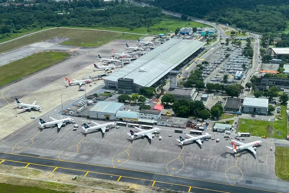 Entre os aeroportos da Região Norte, Belém é o mais movimentado em número de passageiros e voos domésticos regulares
