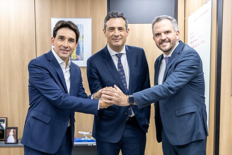 Ministério de Portos e Aeroportos e TAP alinham estratégias para ampliar malha aérea internacional no Brasil