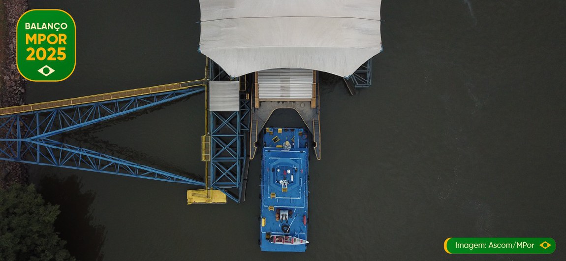 Recursos investidos permitiram ampliar a navegabilidade e a capacidade do transporte aquaviário brasileiro; concessões para o setor também foram anunciadas
