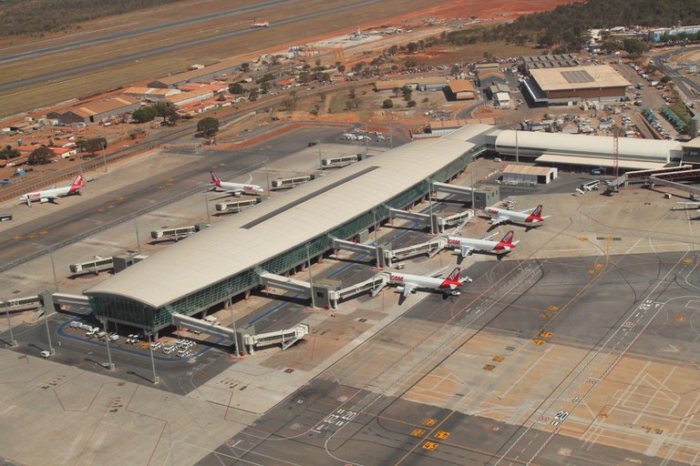 Aeroporto Internacinal de Brasília garantiu 2ª colocação em ranking global de pontualidade. 