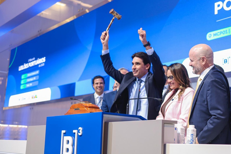 Leilão do primeiro bloco de arrendamentos portuários de 2026