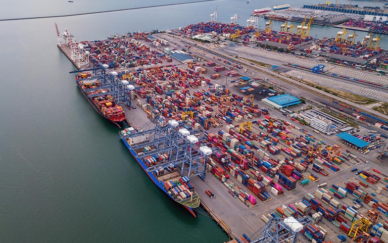 A navegação de longo curso, essencial para o comércio internacional, cresceu 3,6%