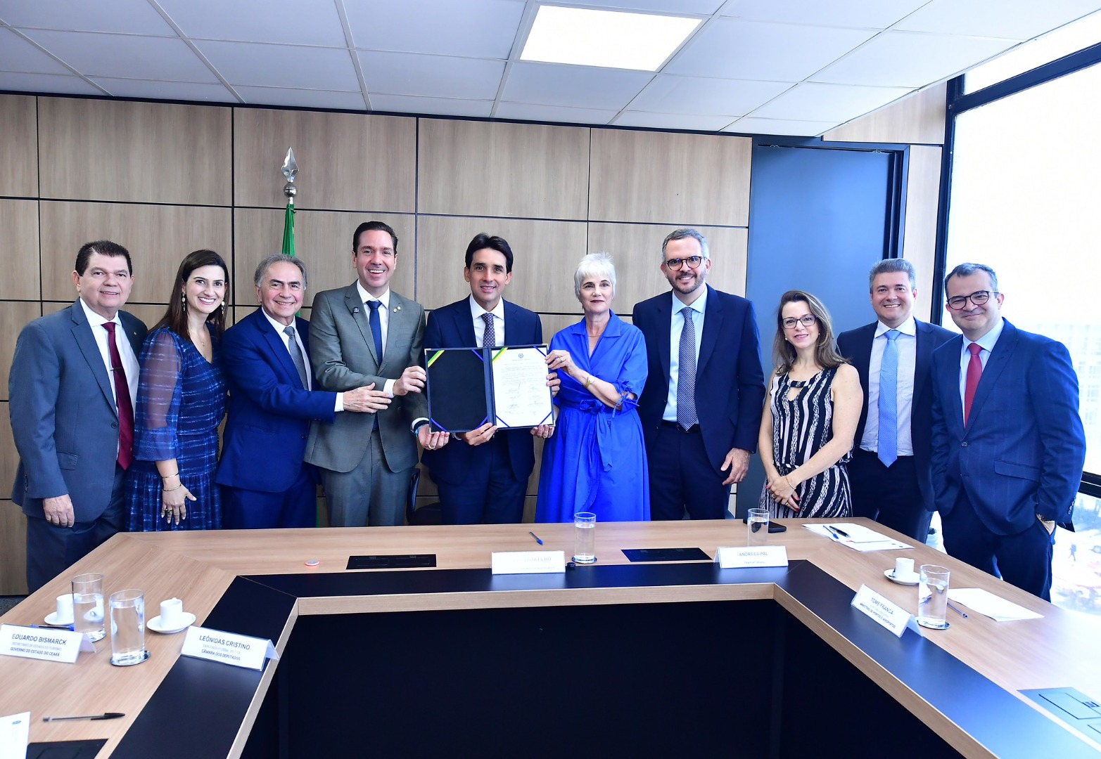 Assinatura Termo Aditivo de inclusão do aeroporto de Jericoacoara/CE em concessão federal