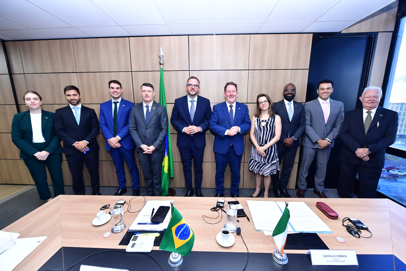 Brasil e Irlanda realizam nova rodada de negociações sobre serviços aéreos