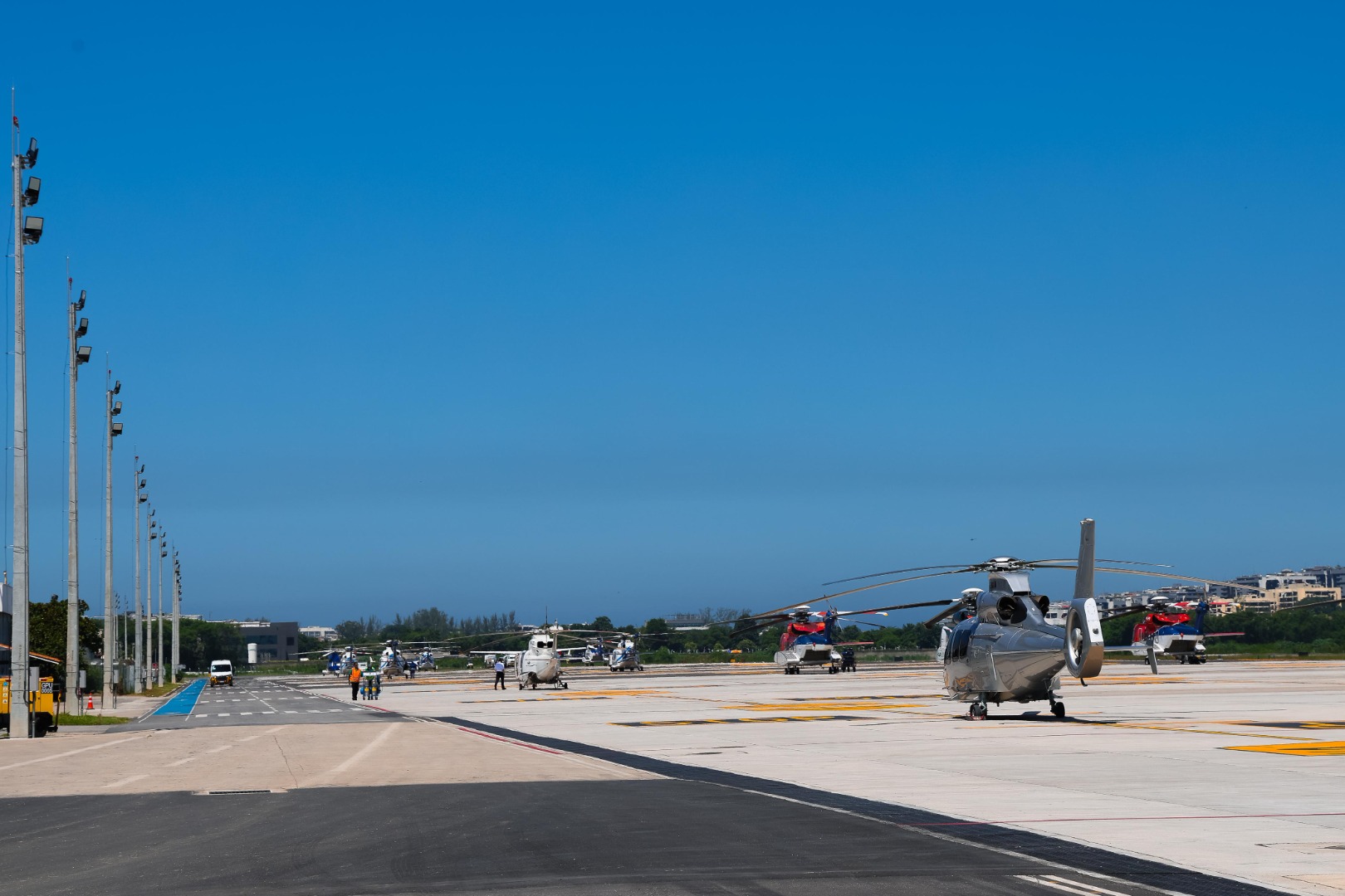 Inauguração das obras do Aeroporto de Jacarepaguá (RJ)