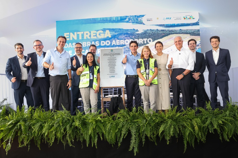  Inauguração das obras do Aeroporto de Jacarepaguá (RJ)