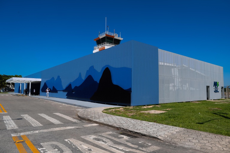 Inauguração das obras do Aeroporto de Jacarepaguá (RJ)