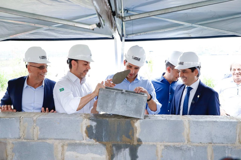 Assinatura de convênio para projeto da nova sede da PF em Santos