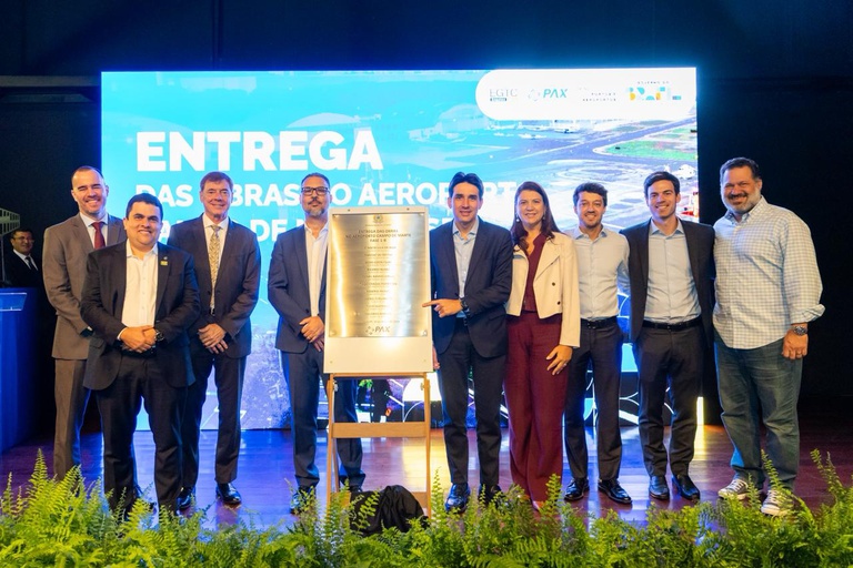 Inauguração das obras do Aeroporto Campo de Marte