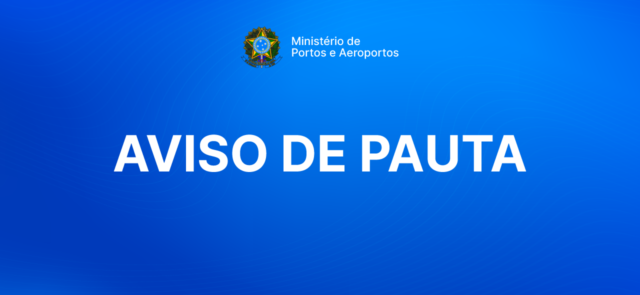 Aviso de pauta