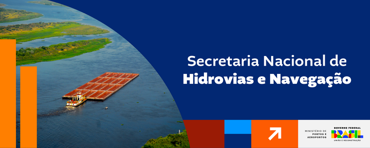 banner secretaria nacional de hidrovias e navegaçao