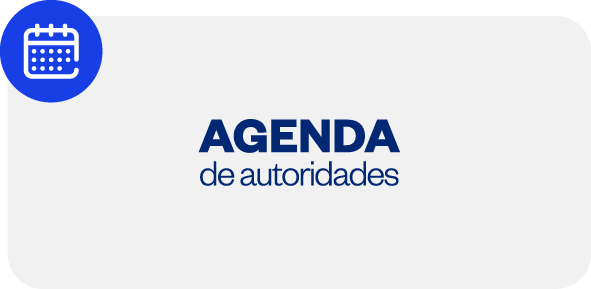 banner escrito agenda de autoridades