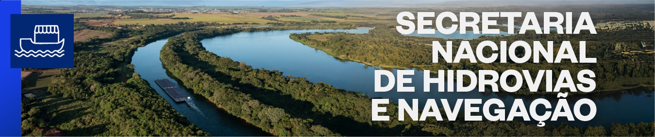 banner secretaria nacional de hidrovias e navegação