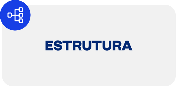 banner escrito estrutura
