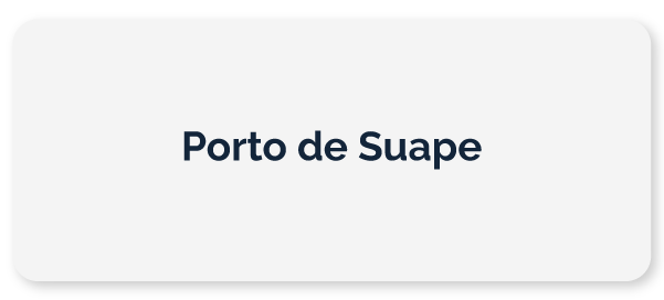 Botão retangular com bordas arredondadas e fundo cinza claro. No centro, em letras escuras e destaca