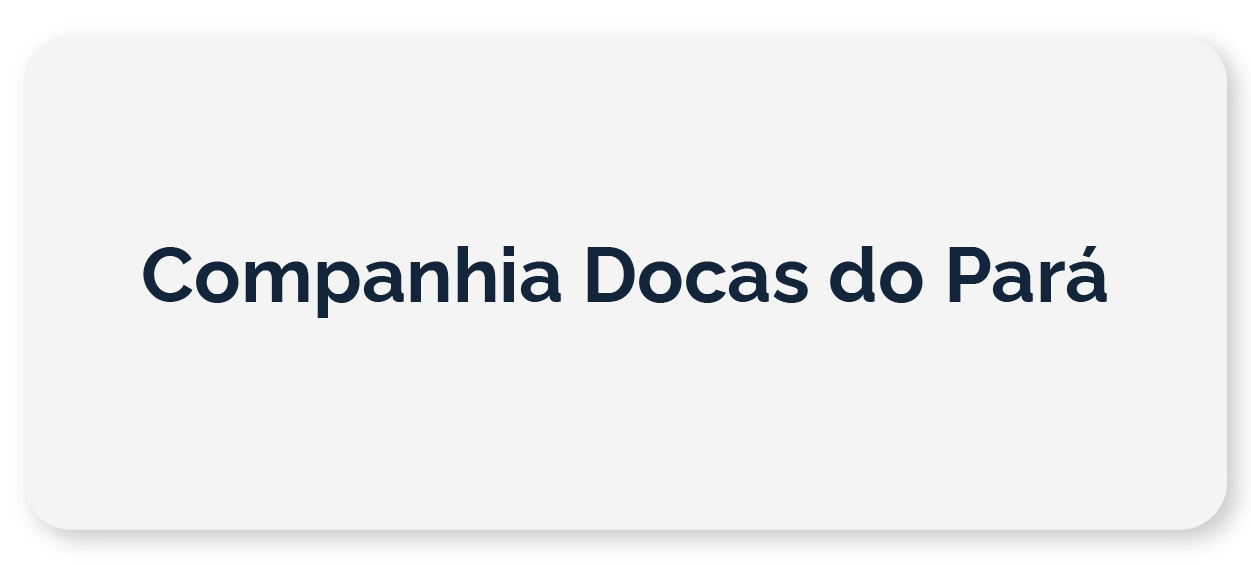 Botão retangular com bordas arredondadas e fundo cinza claro. No centro, em letras escuras e destaca