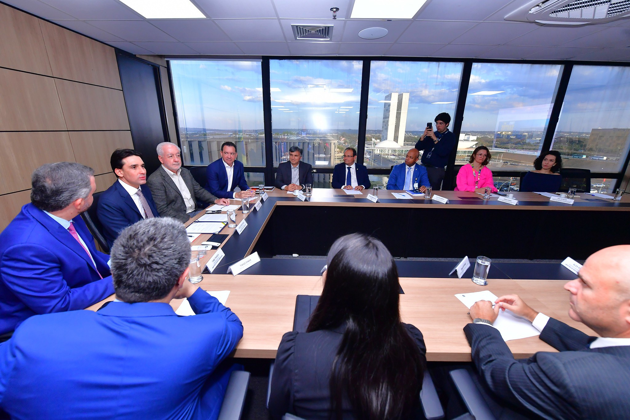 Encontro para assinatura do protocolo