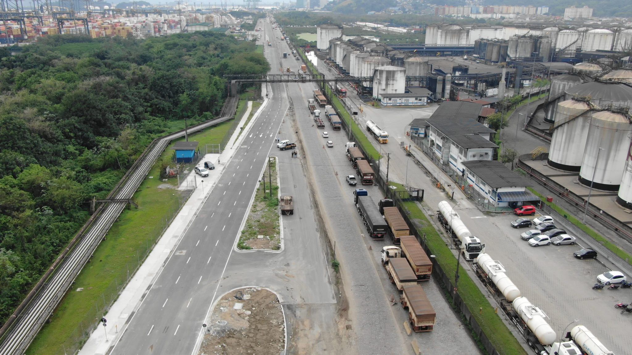 Perimetral do Porto de Santos
