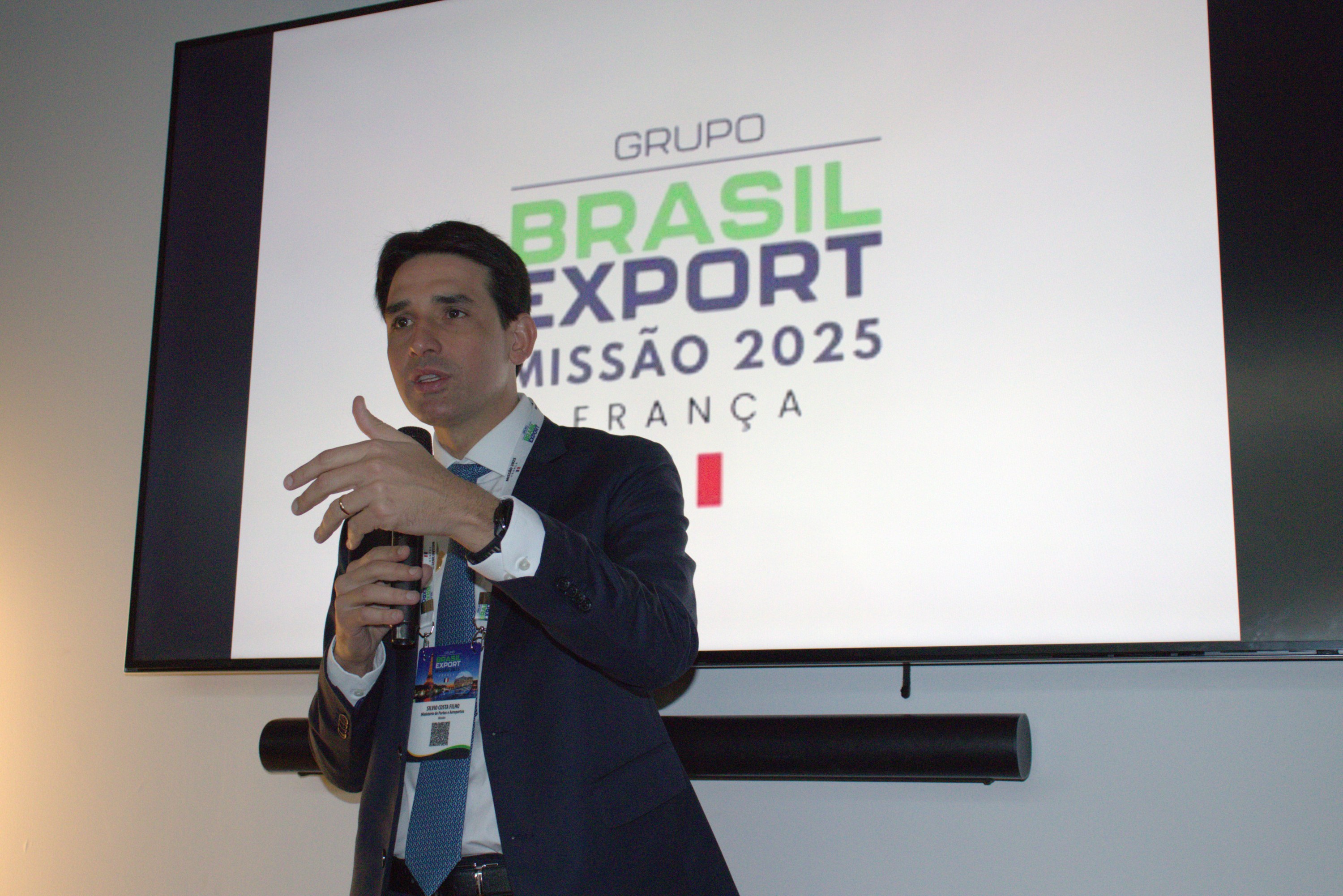 Silvio em Seminário na França