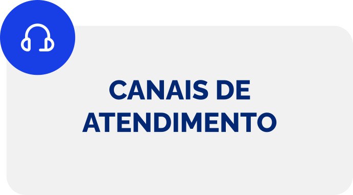 imagem escrita canais de atendimento