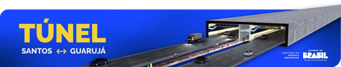 Tunel Santos Guarujá