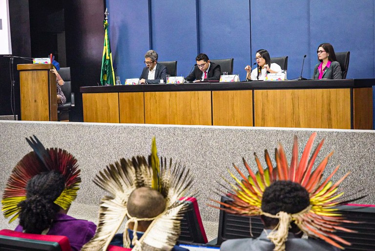 seminário “Povos Indígenas e Direito Originário: 35 anos da Constituição Federal”