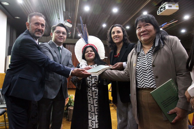 Lançamento do manual técnico para atendimento de indígenas expostos ao mercúrio no Brasil 