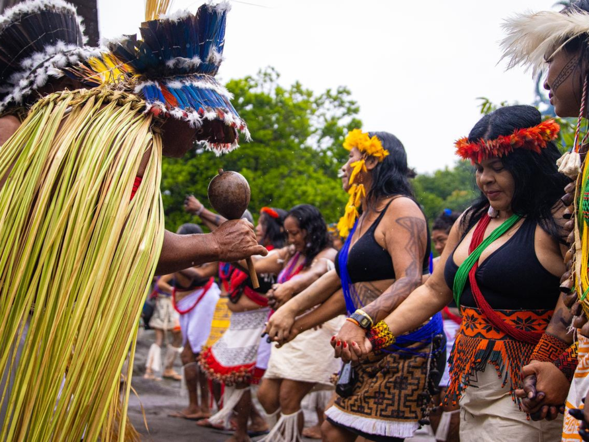 Ministra Sonia Guajajara participa da comemoração da homologação da Terra Indígena Kaxuyana-Tunayana, anunciada pelo Governo Federal durante a COP 30