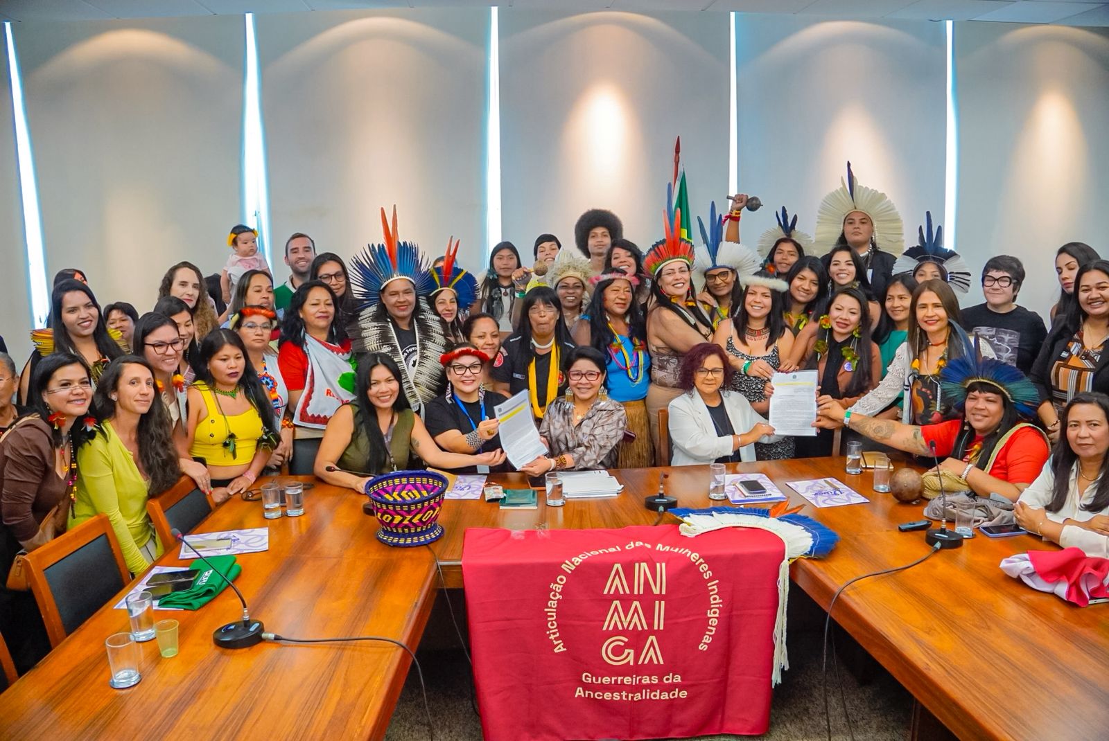 Cerimônia de Apresentação do Avanços na Criação da Política Nacional para Mulheres Indígenas (PNMMI)