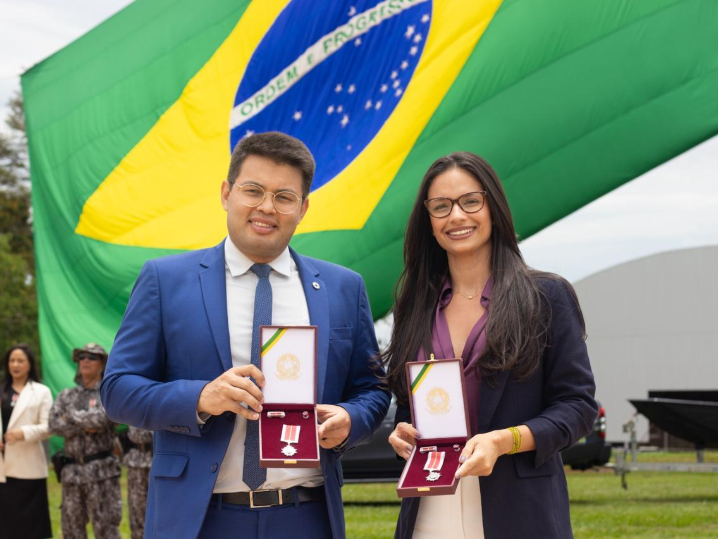 Servidores do Ministério dos Povos Indígenas são condecorados pela Força Nacional