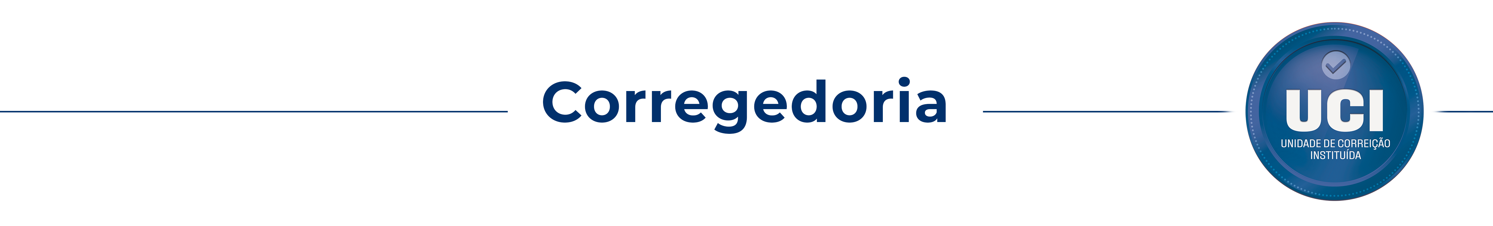 Banner informativo com texto: Corregedoria