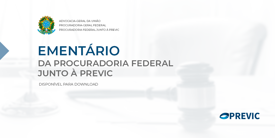 2021_07_31 Ementário da Procuradoria Federal junto a Previc 01b.jpg