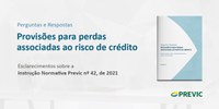 Perguntas e Respostas – Provisões para perdas associadas ao risco de crédito